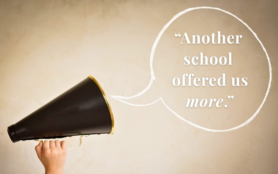 When Families Bring You Another School’s Financial Aid Offer